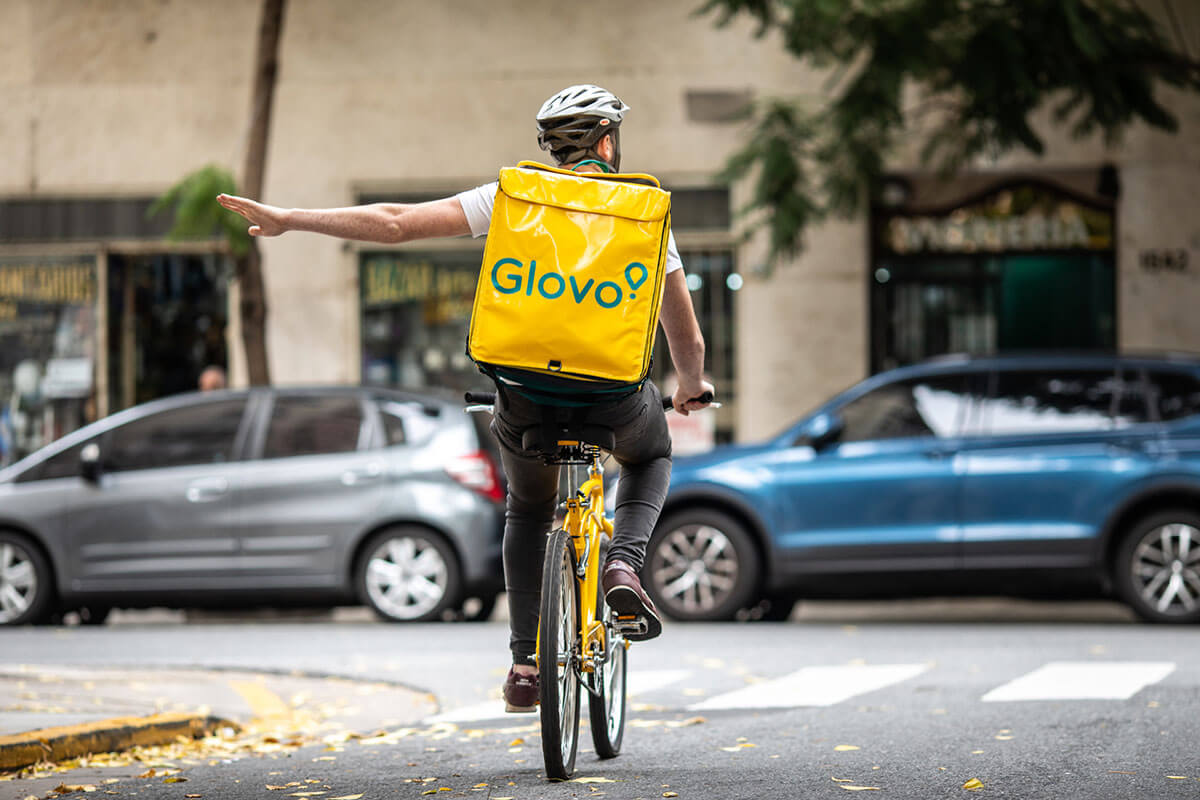 Glovo praca - rozne miasta